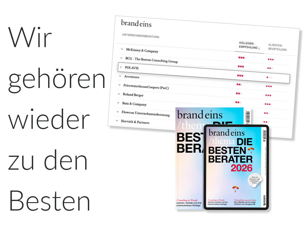 POLAVIS ist Bester Berater 2026 POLAVIS ist Bester Berater 2026