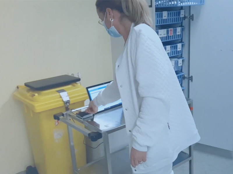digitale Logistik im Krankenhaus