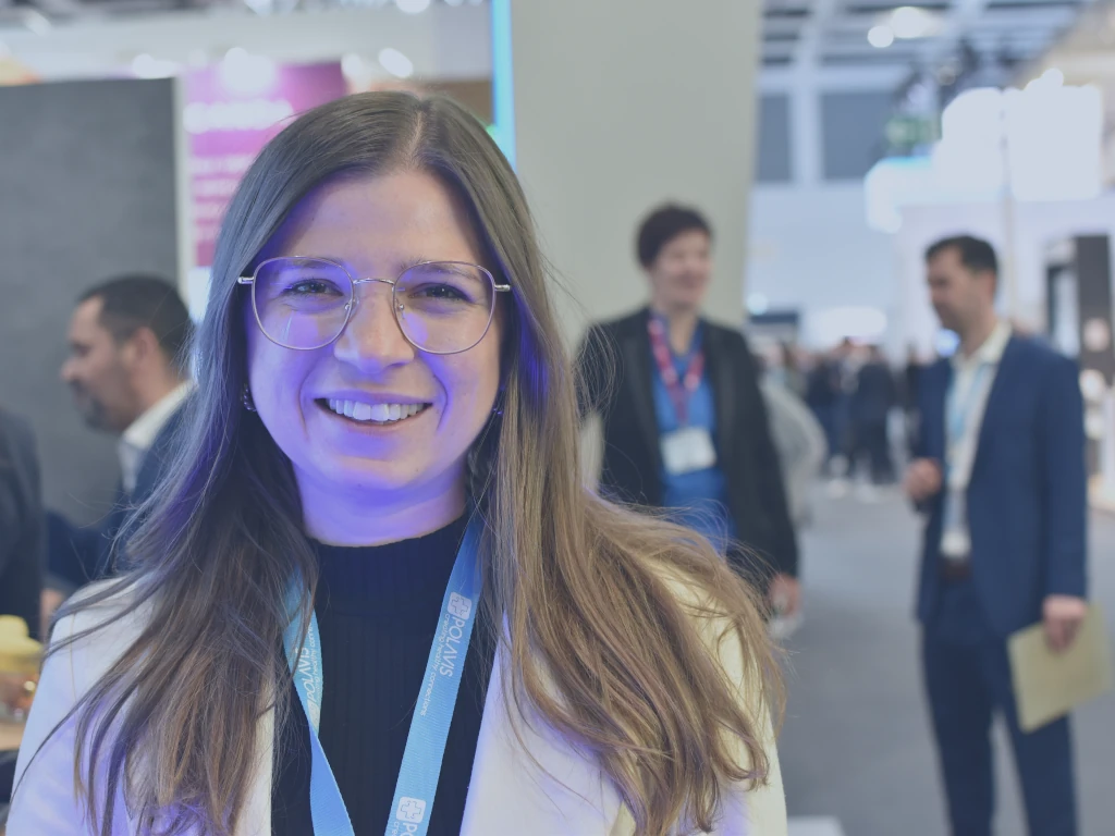 Tessa Knodel auf der DMEA 2026